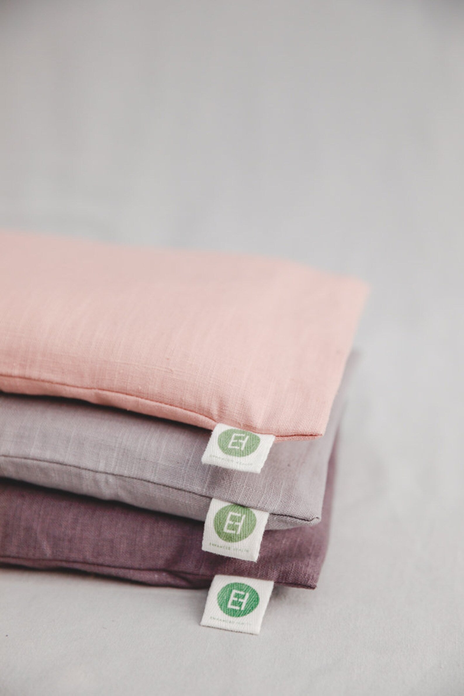 100% Organic Flax Seed Heat Pack - Grey