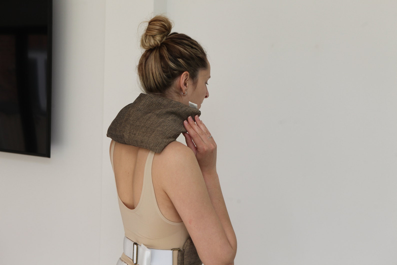 100% Organic Flax Seed Heat Pack - Pink